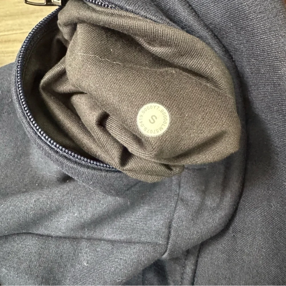 Lululemon Men's City Sweatpant Classic Fleece Heathered Nautical Navy Size Small
